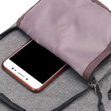 Sidiou Group Nylon Men Chest Pack USB Charging Single Shoulder Strap Back Bag Crossbody Bags