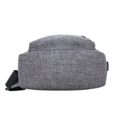 Sidiou Group USB Charge Anti Theft Chest Pack Men Portable Waterproof Organizer Sling Shoulder Bags