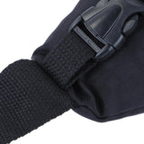 Sidiou Group Canvas Chest Packs Solid Color Multi Function Waist Bag Crossbody Sling Shoulder Bag