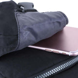 Sidiou Group Canvas Chest Packs Solid Color Multi Function Waist Bag Crossbody Sling Shoulder Bag