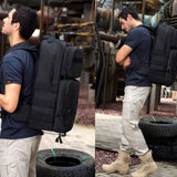 Sidiou Group Nylon Outdoor  Military Tactical Bags Backpack Army Waterproof Large Size Bag  Backpack