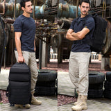 Sidiou Group Nylon Outdoor  Military Tactical Bags Backpack Army Waterproof Large Size Bag  Backpack