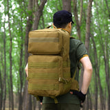 Sidiou Group Nylon Outdoor  Military Tactical Bags Backpack Army Waterproof Large Size Bag  Backpack