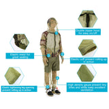 Sidiou Group Outdoor Mosquito Repellent Suit Mesh Hooded Suits  Insect Protective Mesh Shirt Pants