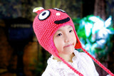 Sidiou Group Lovely Cartoon Hat Warm Knitted Winter Cap for Children Kids
