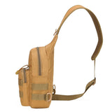 Men Shoulder Bag Small Cell Phone Flap Crossbody Bag Strap Sling Men Messenger Shoulder Bags Oxford Chest Pack Mens Chest Bags