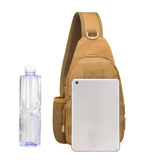 Men Shoulder Bag Small Cell Phone Flap Crossbody Bag Strap Sling Men Messenger Shoulder Bags Oxford Chest Pack Mens Chest Bags