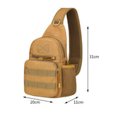 Men Shoulder Bag Small Cell Phone Flap Crossbody Bag Strap Sling Men Messenger Shoulder Bags Oxford Chest Pack Mens Chest Bags