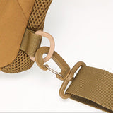 Men Shoulder Bag Small Cell Phone Flap Crossbody Bag Strap Sling Men Messenger Shoulder Bags Oxford Chest Pack Mens Chest Bags