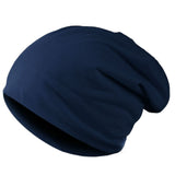 Sidiou Group New Men Women Beanie Solid Color Hip-hop Slouch Unisex Knitted Cap Hat