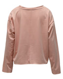 Sidiou Group Women Hoodies Sweatshirt Solid O-Neck Long Sleeve T-Shirt Casual Tracksuit Pullover