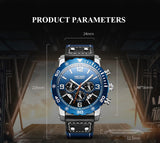 Sidiou Group Men Watch Leather Band  Quartz Movement  Watch Male Watch  Casual Watch