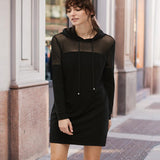Sheer Mesh Hoodies