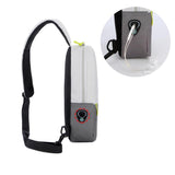 Sidiou Group Men Waist Chest Pack Oxford Cloth Chest Bags for Man Casual Sling  Crossbody Bag