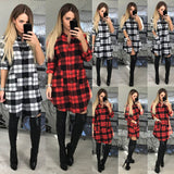 Plaid Button Down Dress