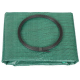 Sidiou Group 63 Gallons Garden Bag Reusable Gardening Bag Garden Leaf Waste Bag Waste Sack Yard Waste Bag