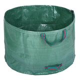 Sidiou Group 63 Gallons Garden Bag Reusable Gardening Bag Garden Leaf Waste Bag Waste Sack Yard Waste Bag