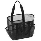 Sidiou Group Mesh Beach Bag Handbag Large Beach Bag Waterproof Beach Bag Shoulder Tote Bag