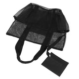 Sidiou Group Mesh Beach Bag Handbag Large Beach Bag Waterproof Beach Bag Shoulder Tote Bag