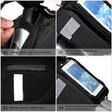 Sidiou Group Bike Phone Bag Top Tube Bag Bike Phone Holder Cycling Front Frame Bag Outdoor Cycling Bicycle Bag Pack