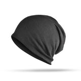 Sidiou Group Unisex  Beanies Hedging Cap Knitted Cotton Double Layer Fabric Caps Bonnet Hat