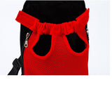 Sidiou Group Pet Carrier Dog Front Chest Backpack Five Holes Backpack Dog Outdoor Carrier Tote Bag