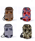 Sidiou Group Pet Carrier Dog Front Chest Backpack Five Holes Backpack Dog Outdoor Carrier Tote Bag