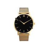 Sidiou Group  Quartz Watch Men Women Wristwatches Luxury Ultra Thin Stainless Steel Watches