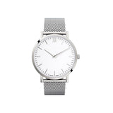 Sidiou Group  Quartz Watch Men Women Wristwatches Luxury Ultra Thin Stainless Steel Watches