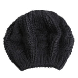 Sidiou Group Winter  Women Knitted  Hats Wool Slouchy Beanies Beret Hat Ski Cap
