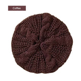 Sidiou Group Winter  Women Knitted  Hats Wool Slouchy Beanies Beret Hat Ski Cap