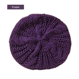 Sidiou Group Winter  Women Knitted  Hats Wool Slouchy Beanies Beret Hat Ski Cap