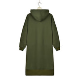 Sidiou Group Hoodies Womens Baggy Sweatshirt Dress Casual Oversize Hooded Sweater