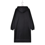 Sidiou Group Hoodies Womens Baggy Sweatshirt Dress Casual Oversize Hooded Sweater