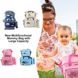 Sidiou Group Mummy Maternity Nappy Bag Large Capacity Embroidery Baby Bag Travel Backpack