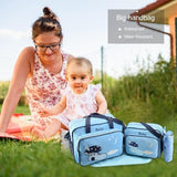 Sidiou Group Mummy Maternity Nappy Bag Large Capacity Embroidery Baby Bag Travel Backpack