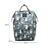 Sidiou Group Mummy Maternity Diaper Bag Cartoon Print Nursing Travel Bag Multi-function Nursing Bag