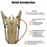 Sidiou Group Cycling Water Bag Outdoor Travel Water Bladder Large Capacity Hydration Backpack