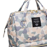 Sidiou Group Camo Waterproof Print Diaper Backpack Travel Backpack Mummy Maternity Nursing Bag