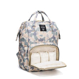 Sidiou Group Camo Waterproof Print Diaper Backpack Travel Backpack Mummy Maternity Nursing Bag