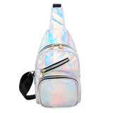 Patent Leather Hologram Single Shoulder Bags