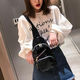 Sidiou Group Women Chest Bag Fashion Patent Leather Single Shoulder Bags Travel Sling Messenger Bag