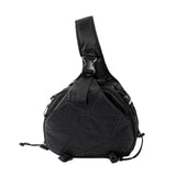Sidiou Group Waterproof Shoulder Camera Bag with Rain Cover Triangle Sling Bag Travel Bag