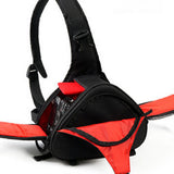 Sidiou Group Waterproof Shoulder Camera Bag with Rain Cover Triangle Sling Bag Travel Bag