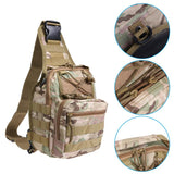 Sidiou Group Outdoor Military Tactical Bag Waterproof  Travel Sling Bag Shoulder Crossbody  Bag