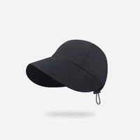 Promotional Summer Sunshade Hat Wide Brim Sun Hat Drawstring Adjustable Foldable Women Men Cap Quick-drying Hats Visors Fisherman Caps
