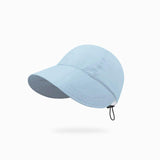 Promotional Summer Sunshade Hat Wide Brim Sun Hat Drawstring Adjustable Foldable Women Men Cap Quick-drying Hats Visors Fisherman Caps
