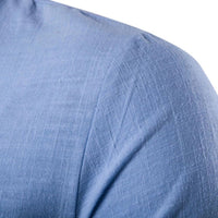 Sidiou Group Wholesale Mens Long Sleeve V Neck Polo Shirt