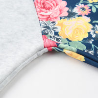 Sidiou Group Fashion Women Floral Splice Hoodie Jumper Sweatshirt Drawstring Zipper Hooded Sweate