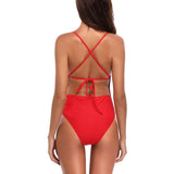 Sidiou Group Anniou Sexy Monokini Swimsuit Ladies Triangle Bathing Beachwear Cross Strap Hollow Swimming Wear One Piece Bikini Swimsuit